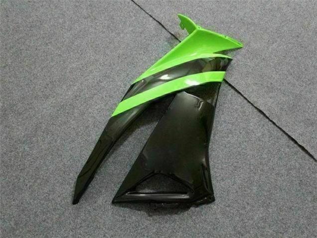 2009-2012 Green Glossy Black Elf Touch4 Bridgestone Kawasaki ZX6R Motorcycle Fairings Canada