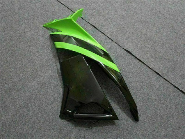 2009-2012 Green Glossy Black Elf Touch4 Bridgestone Kawasaki ZX6R Motorcycle Fairings Canada