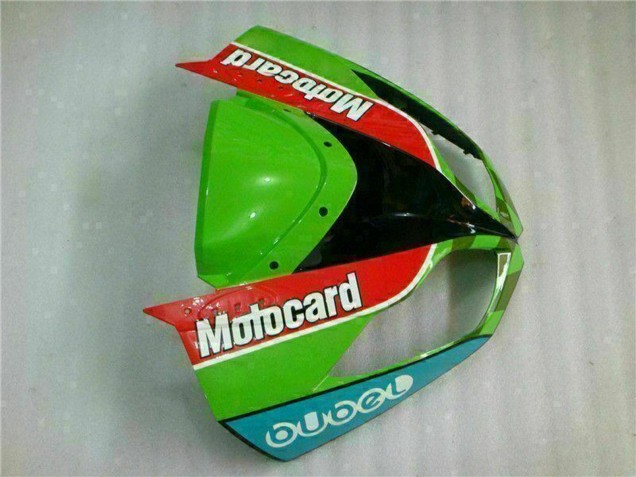 2009-2012 Green White Red Black Blue Motocard Kawasaki ZX6R Motorcycle Fairings Canada