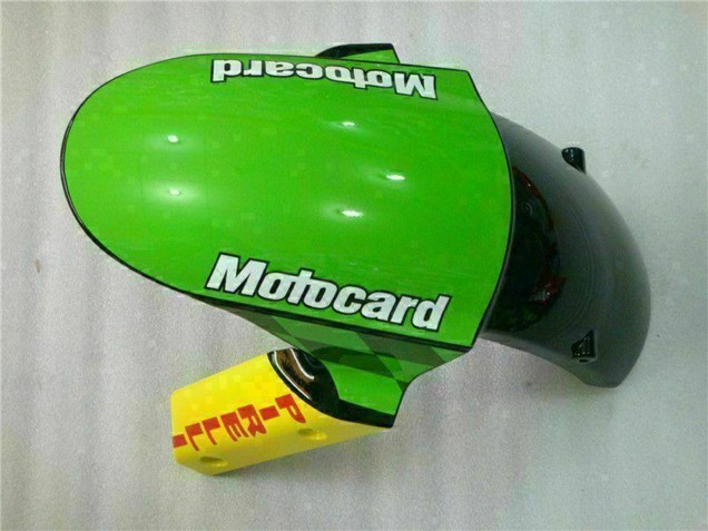 2009-2012 Green White Red Black Blue Motocard Kawasaki ZX6R Motorcycle Fairings Canada