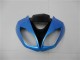 2009-2012 Light Blue Glossy Black Kawasaki ZX6R Motorcycle Fairings Canada