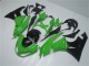 2009-2012 Green Glossy Black Kawasaki ZX6R Motorcycle Fairing Kits Canada