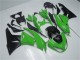 2009-2012 Green Glossy Black Kawasaki ZX6R Motorcycle Fairing Kits Canada