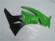2009-2012 Green Glossy Black Kawasaki ZX6R Motorcycle Fairing Kits Canada