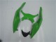 2009-2012 Green Glossy Black Kawasaki ZX6R Motorcycle Fairing Kits Canada