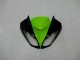 2009-2012 Glossy Black Green Kawasaki ZX6R Motorcycle Fairings Canada
