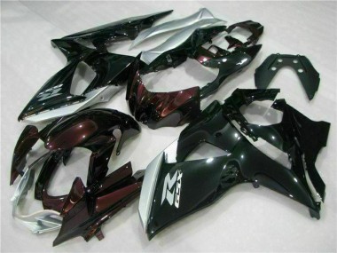 2009-2016 Glossy Black Silver White Suzuki GSXR 1000 Motorcycle Fairings Canada