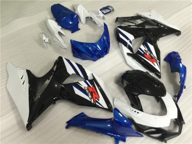 2009-2016 White Blue Black Suzuki GSXR 1000 Full Motorcycle Fairing Kits Canada