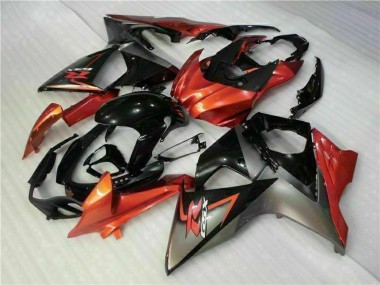 2009-2016 Orange Glossy Black Suzuki GSXR 1000 Motorcycle Fairings Canada