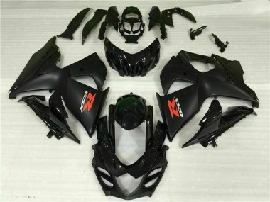 2009-2016 Glossy Black Matte Black Suzuki GSXR 1000 Motorcycle Fairing Canada