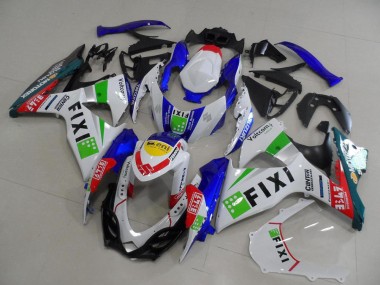 2009-2016 White Blue Green Yellow Red Fixi Suzuki GSXR 1000 Motorcycle Fairings Canada
