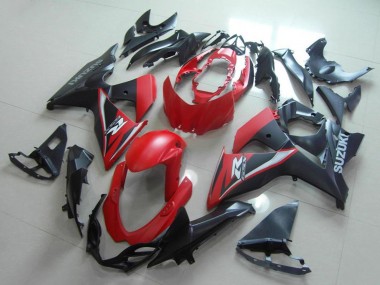 2009-2016 Red Matte Black Suzuki GSXR 1000 Motorcycle Fairings Canada