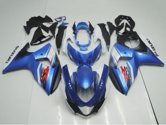 2009-2016 Light Blue Blue White Black OEM Style Suzuki GSXR 1000 Motorcycle Fairings Canada