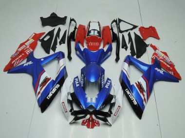 2009-2016 Blue Red White Piaa Motul Suzuki GSXR 1000 Motorcycle Fairings Canada
