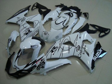 2009-2016 White Black Corona Suzuki GSXR 1000 Motorcycle Fairings Canada