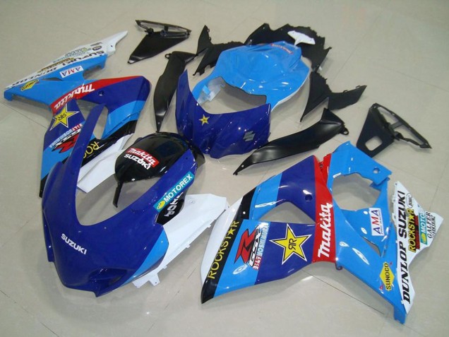 2009-2016 Blue White Red Black Rockstar Racing Suzuki GSXR 1000 Motorcycle Fairings Canada