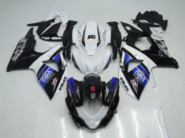 2009-2016 White Blue Black Viru Suzuki GSXR 1000 Motorcycle Fairings Canada