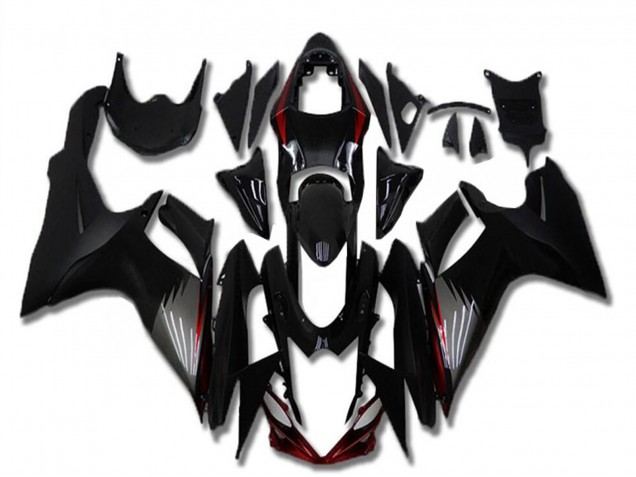 2011-2024 Glossy Black Matte Black Grey Red Suzuki GSXR 600/750 Motorcycle Fairings Canada