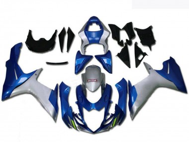 2011-2024 Silver Blue Suzuki GSXR 600/750 Motorcycle Fairings Canada