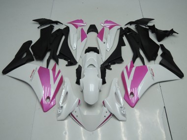 2011-2015 White Pink Matte Black Honda CBR250RR Motorcycle Fairings Canada