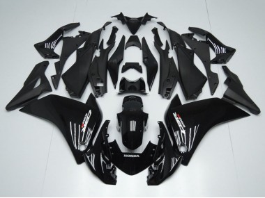 2011-2015 Glossy Black Matte Black Honda CBR250RR Motorcycle Fairings Canada