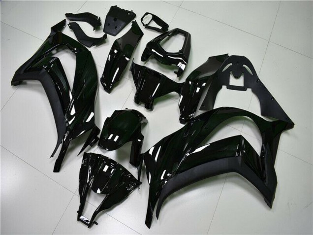 2011-2015 Glossy Black Kawasaki ZX10R Motorcycle Fairings Canada