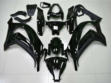 2011-2015 Glossy Black Kawasaki ZX10R Motorcycle Fairings Canada
