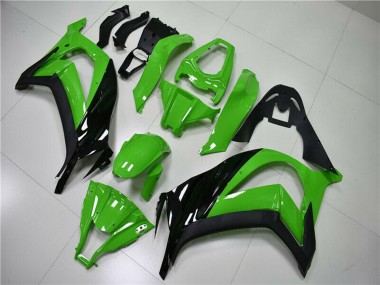 2011-2015 Green Glossy Black Kawasaki ZX10R Motorcycle Fairing Canada