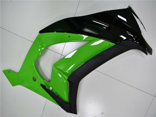 2011-2015 Green Glossy Black Kawasaki ZX10R Motorcycle Fairing Canada