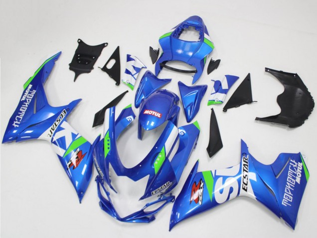 2011-2024 Blue White Green Suzuki GSXR 600/750 Motorcycle Fairings Canada