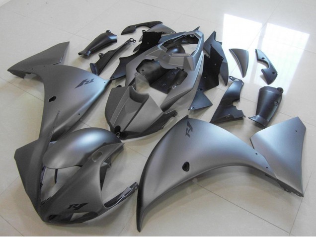2012-2014 Matte Grey Yamaha YZF R1 Motorcycle Fairings Canada