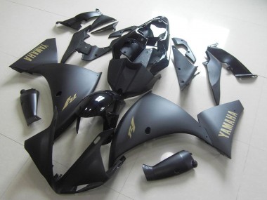 2012-2014 Glossy Black Matte Black Gold Decals Yamaha YZF R1 Motorcycle Fairing Canada