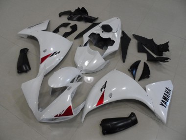 2012-2014 White Yamaha YZF R1 Motorcycle Fairings Canada