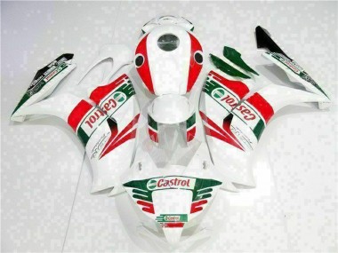 2012-2016 White Red Green Castrol Honda CBR1000RR Motorcycle Fairing Canada