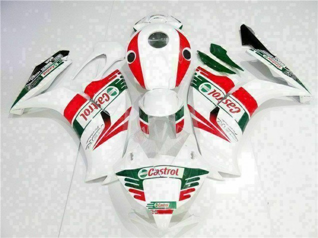 2012-2016 White Red Green Castrol Honda CBR1000RR Motorcycle Fairing Canada