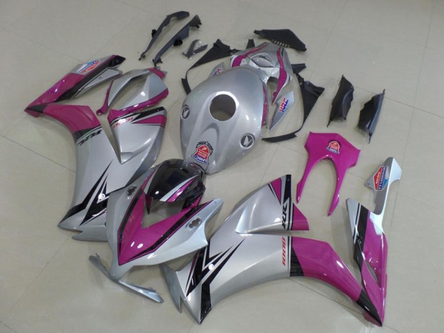 2012-2016 Silver Pink Glossy Black Honda CBR1000RR Motorcycle Fairings Canada