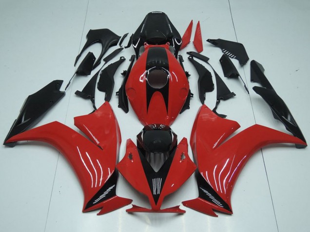 2012-2016 Red Black with No Decals Honda CBR1000RR Motorcycle Fairings Canada