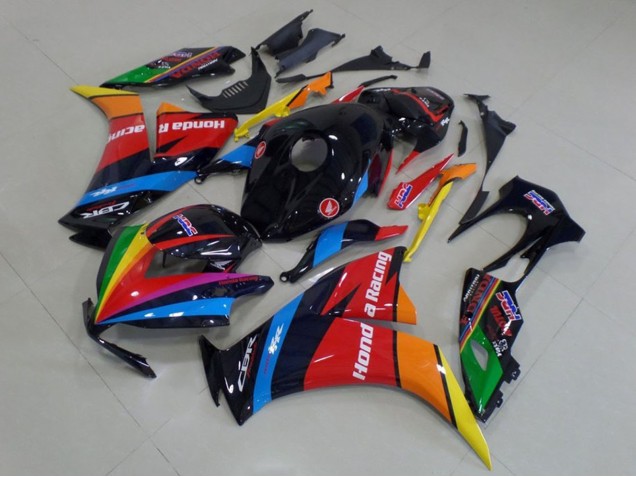 2012-2016 Blue Red Yellow Green Glossy Black Rainbow Honda CBR1000RR Motorcycle Fairings Canada