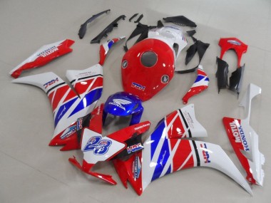 2012-2016 White Red Blue HRC 23 Honda CBR1000RR Motorcycle Fairings Canada