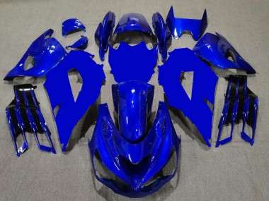 2012-2024 Blue Black Kawasaki ZX14R ZZR1400 Motorcycle Fairings Canada
