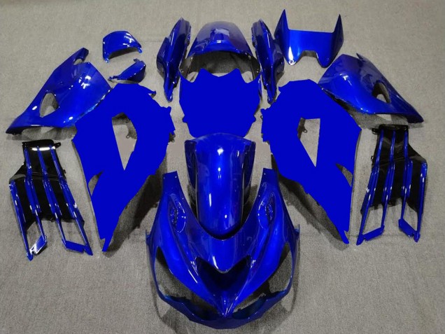 2012-2024 Blue Black Kawasaki ZX14R ZZR1400 Motorcycle Fairings Canada