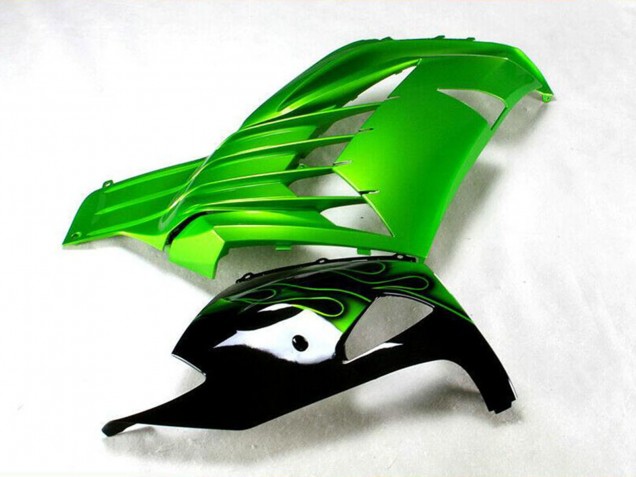 2012-2024 Green Glossy Black Kawasaki ZX14R ZZR1400 Motorcycle Fairing Canada