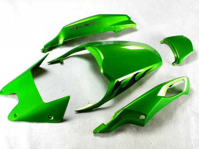 2012-2024 Green Glossy Black Kawasaki ZX14R ZZR1400 Motorcycle Fairing Canada