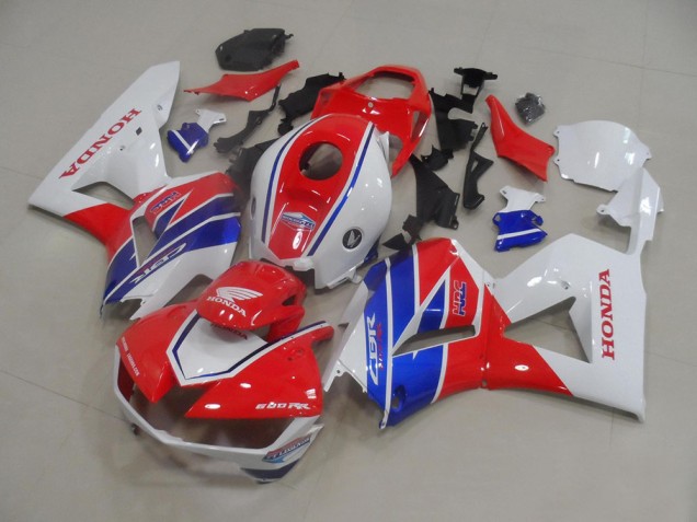 2013-2026 White Red Blue TT Legend Honda CBR600RR Motorcycle Fairings Canada