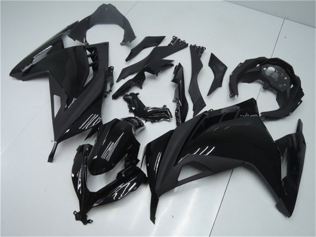 2013-2024 Glossy Black Matte Black Kawasaki Ninja 300 EX300R Motorcycle Fairings Canada