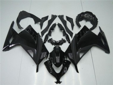 2013-2024 Glossy Black Matte Black Kawasaki Ninja 300 EX300R Motorcycle Fairings Canada