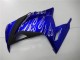 2013-2024 Blue Black White Flame Kawasaki Ninja 300 EX300R Motorcycle Fairings Canada