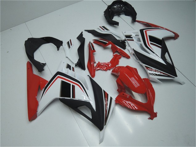 2013-2017 White Red Black Kawasaki Ninja 300 EX300R Motorcycle Fairings Canada