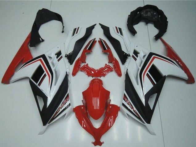 2013-2017 White Red Black Kawasaki Ninja 300 EX300R Motorcycle Fairings Canada