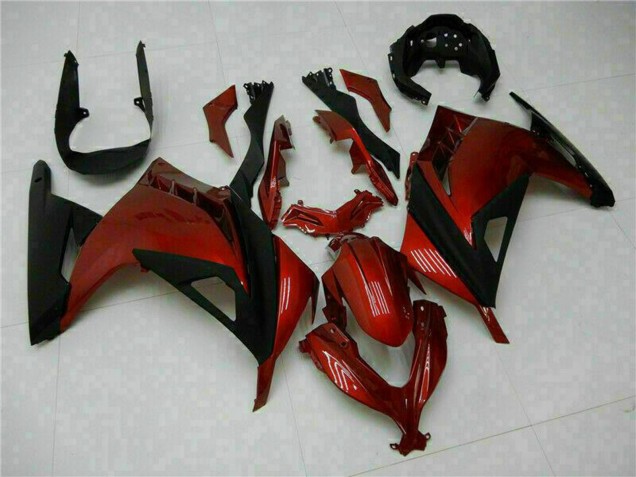 2013-2017 Red Black Kawasaki Ninja 300 EX300R Motorcycle Fairings Canada